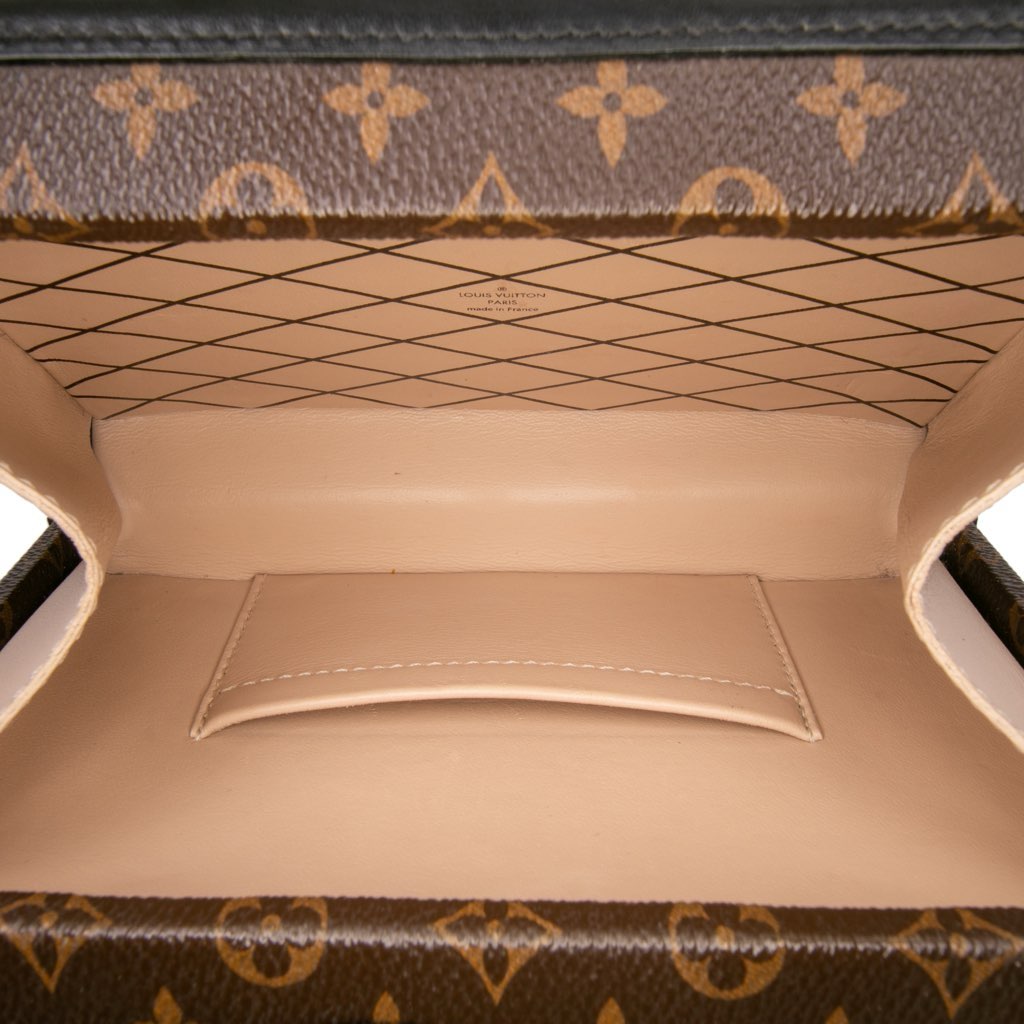 Louis Vuitton Monogram Studded Petite Malle - 4