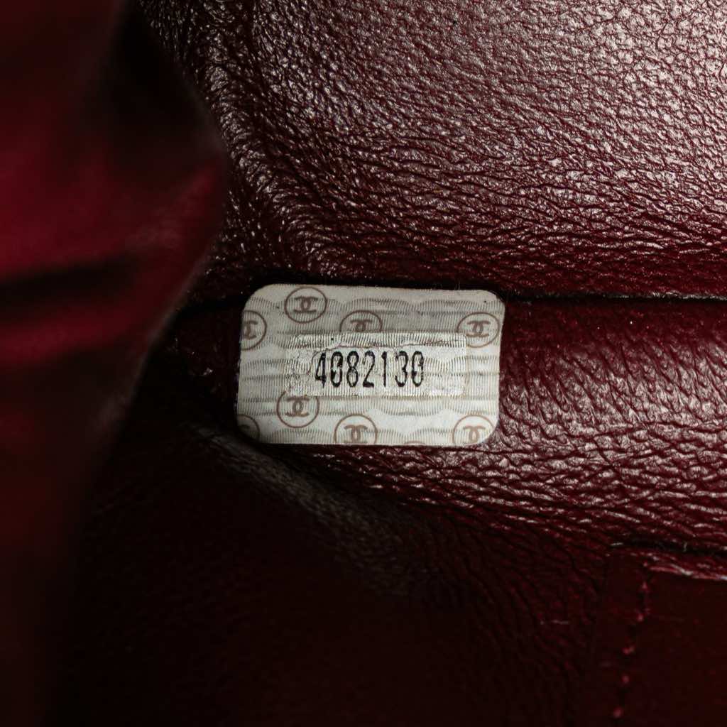 Chanel CC Quilted Lambskin Kiss Lock Frame Top Handle Bag - Detail 2