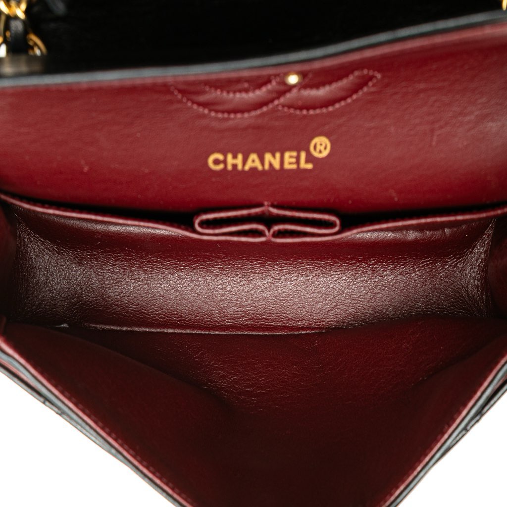 Chanel Small Classic Lambskin Double Flap - 4