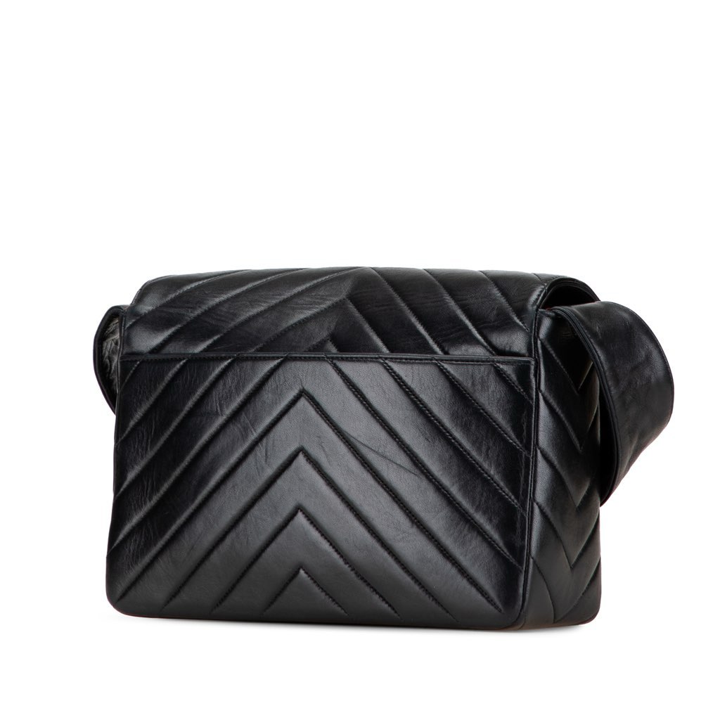 Chanel CC Chevron Lambskin Flap - 2