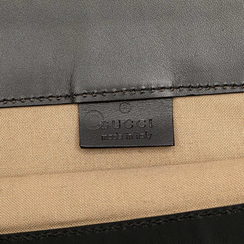Gucci Suede Tote - Side view