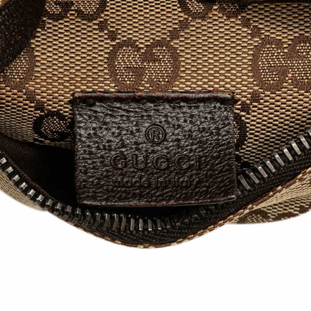 Gucci GG Canvas Double Pocket Belt Bag - 5