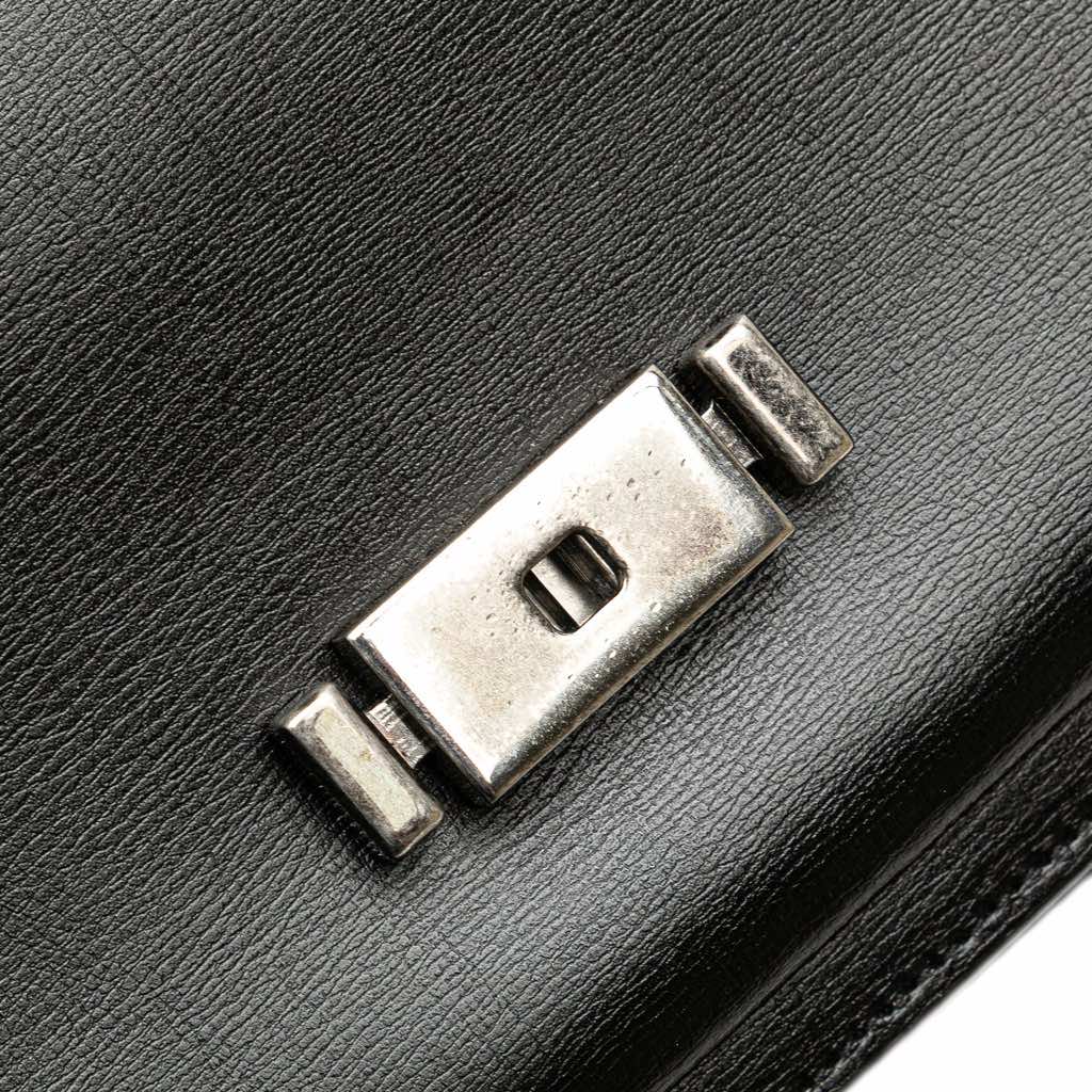 Saint Laurent Medium Calfskin Bellechasse Satchel - Image 11