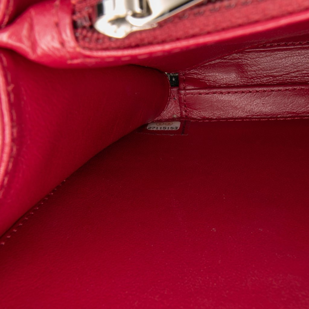 Chanel Small Caviar Striped CC Filigree Vanity Case - Detail 1