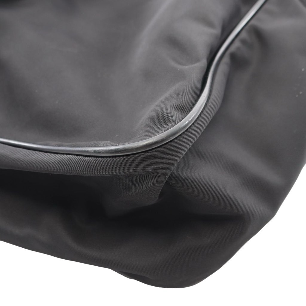 Prada Saffiano Trimmed Tessuto Zip Top Crossbody - Image 10