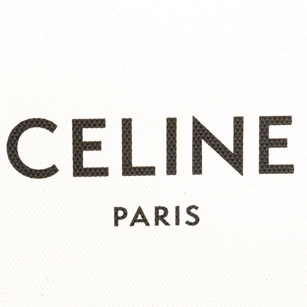 Celine Small Canvas Vertical Cabas Satchel - Detail 2
