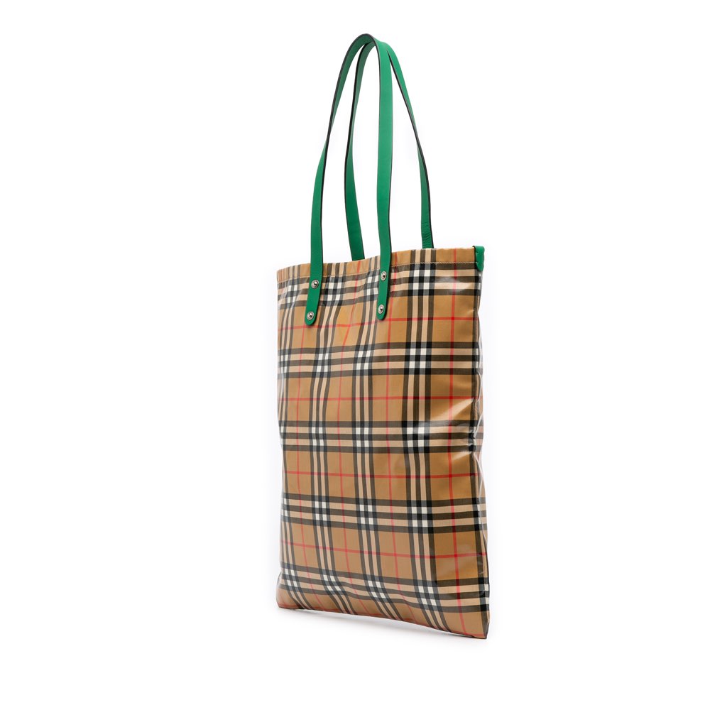 Burberry House Check Coated Canvas Tote - 2