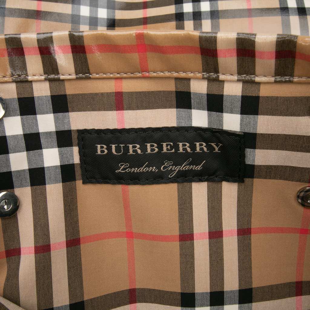 Burberry House Check Coated Canvas Tote - 5