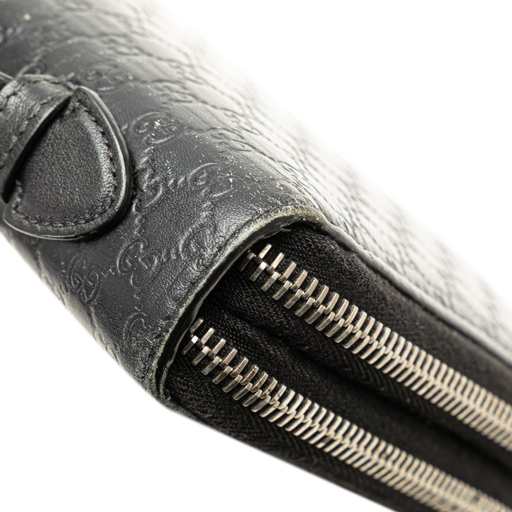 Gucci Microguccissima Zip Around Long Wallet - Image 14