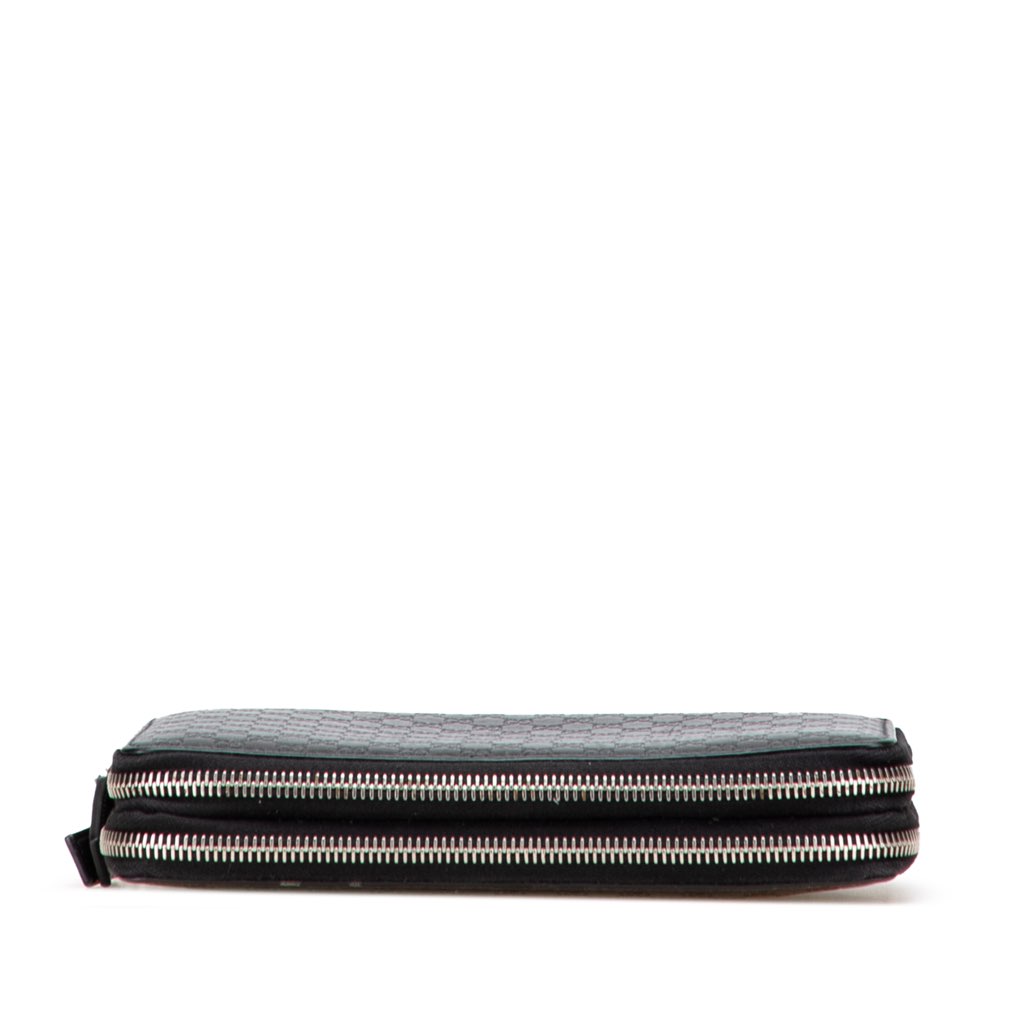Gucci Microguccissima Zip Around Long Wallet - Image 6