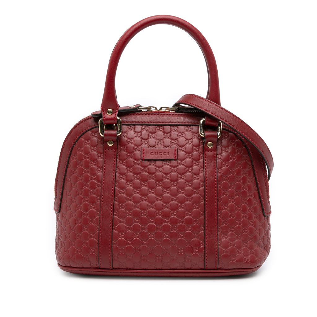 Gucci Mini Microguccissima Dome Satchel
