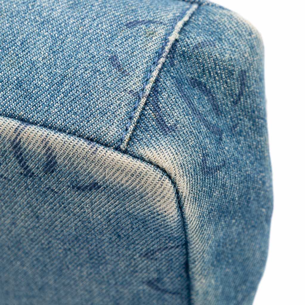 Chanel CC Printed Denim Single Flap - Image 12