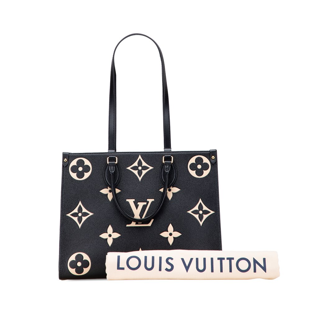 Louis Vuitton Bicolor Monogram Empreinte Giant Onthego MM - Image 13