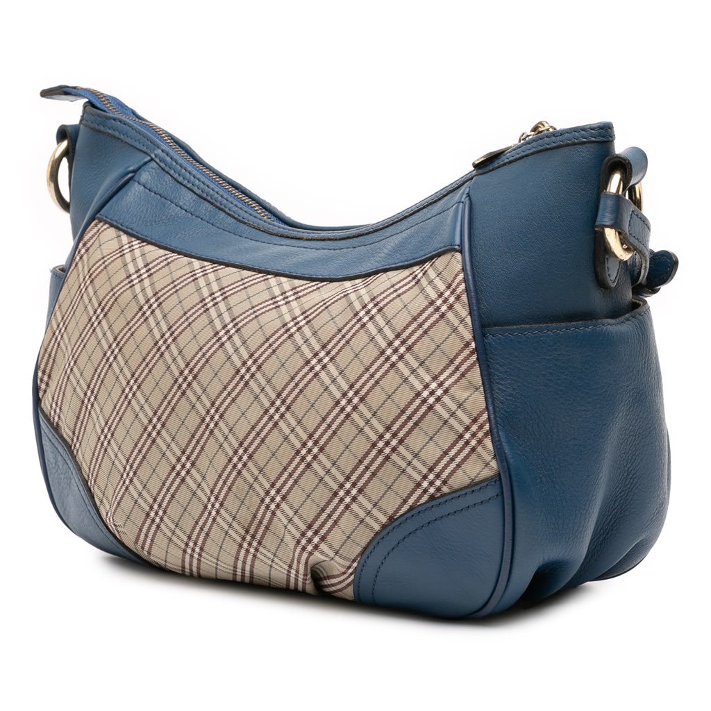 Burberry Nova Check Canvas Crossbody - Back view