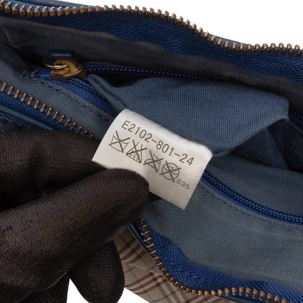 Burberry Nova Check Canvas Crossbody - Detail 1