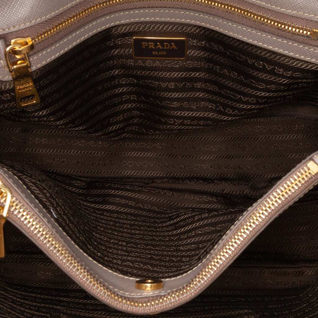 Prada Small Saffiano Lux Galleria Satchel - 4