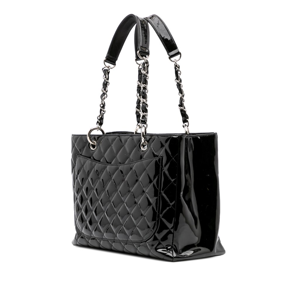 Chanel Patent Grand Shopping Tote - 2