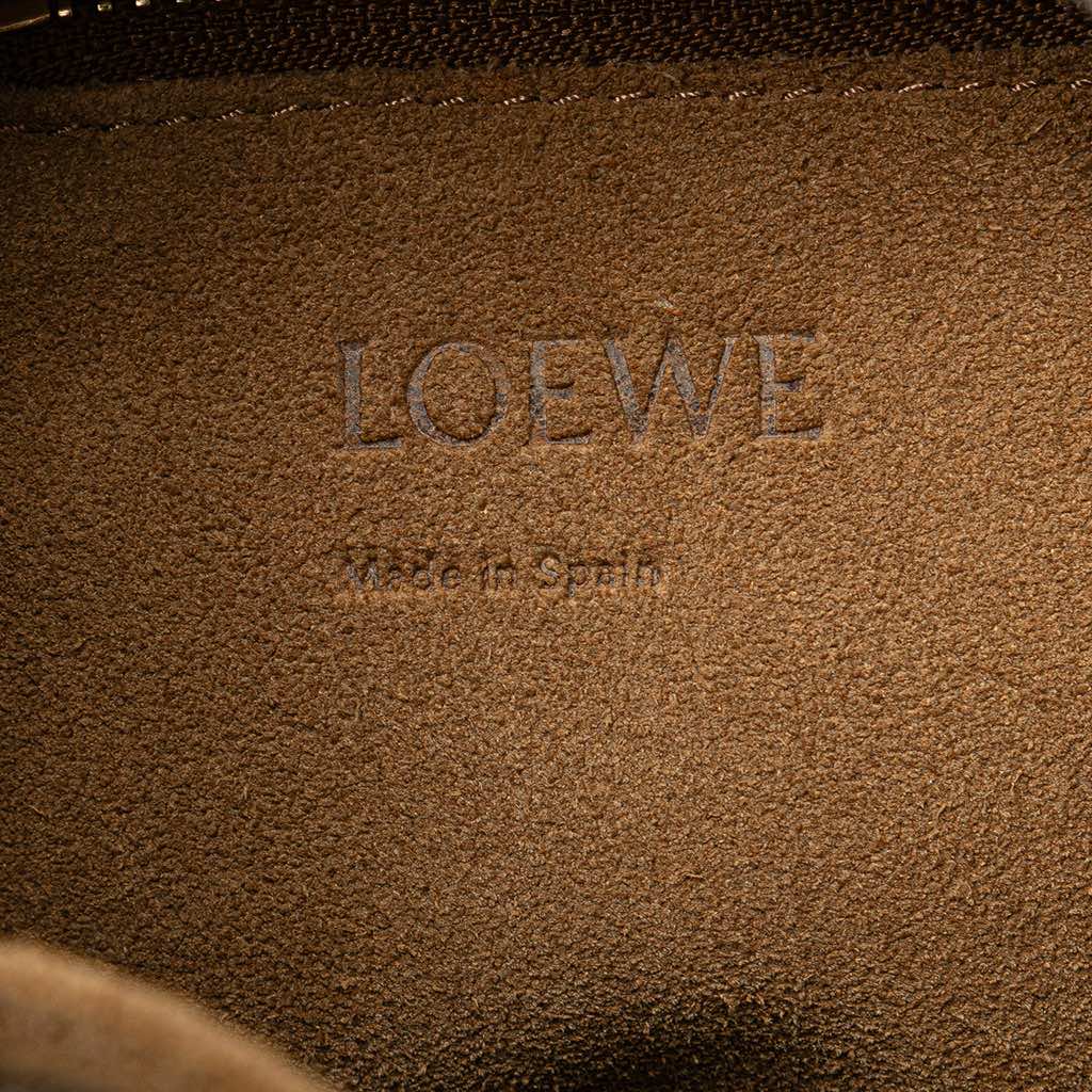 Loewe Small Leather Gate Top Handle Satchel - Side view
