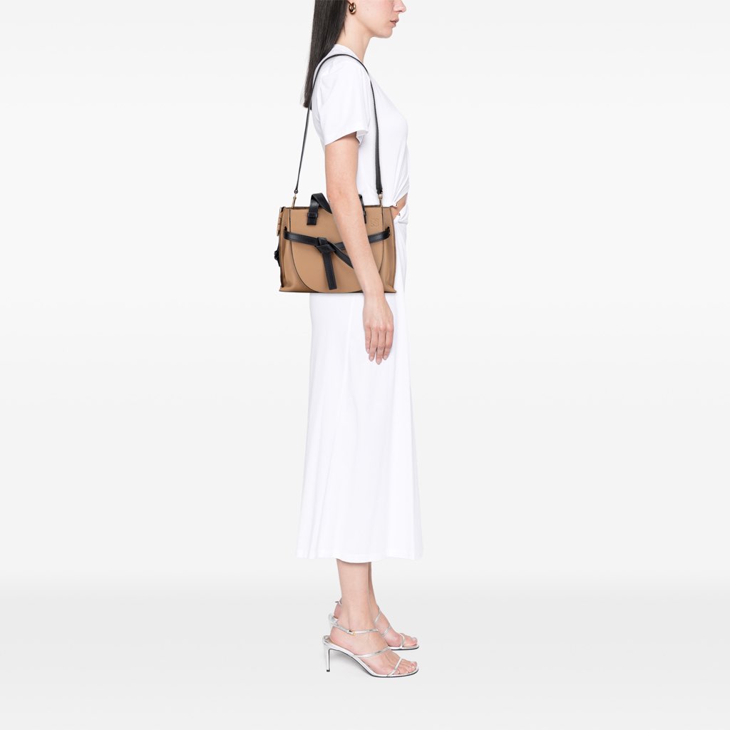 Loewe Small Leather Gate Top Handle Satchel - Image 11