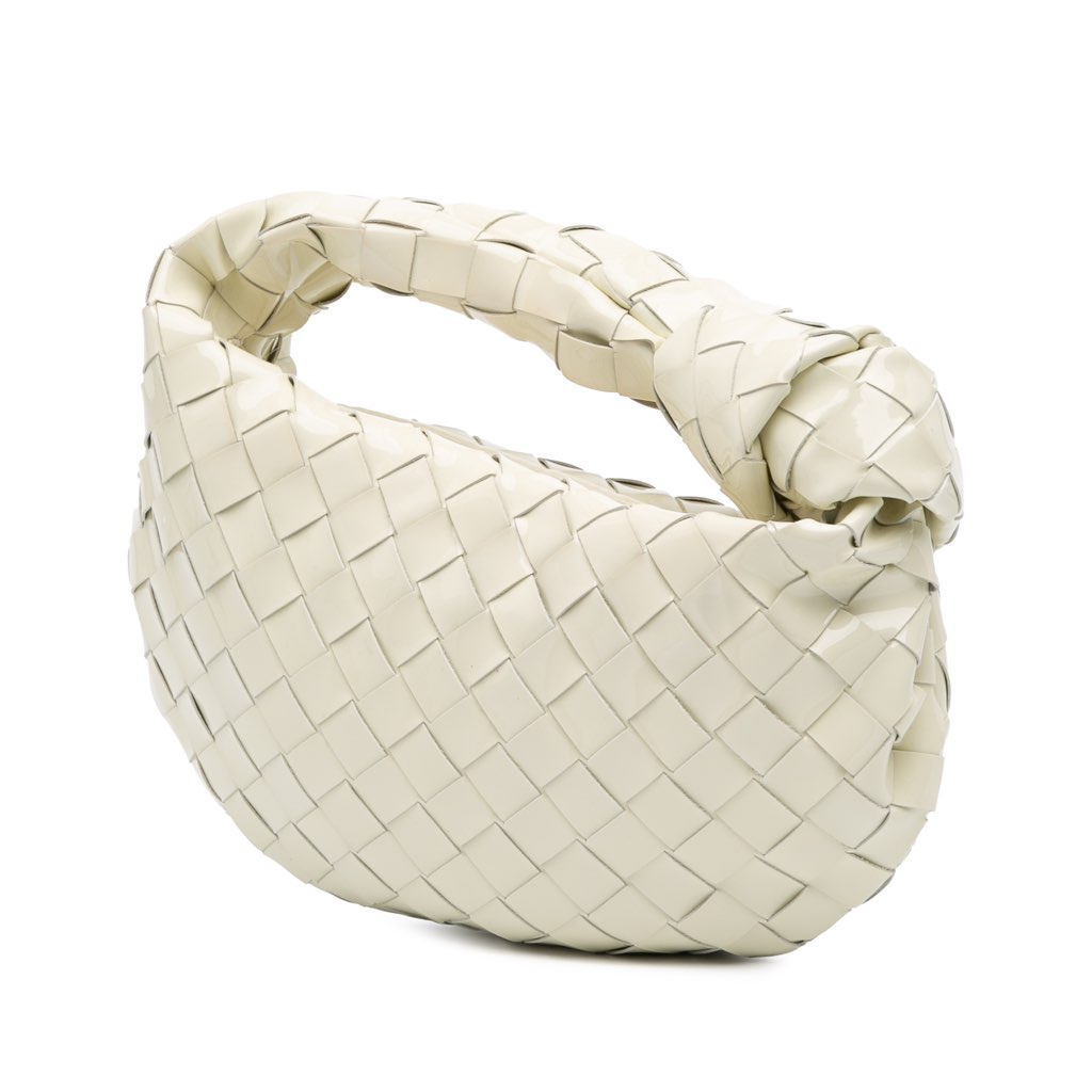 Bottega Veneta Mini Patent Intrecciato Jodie - Back view