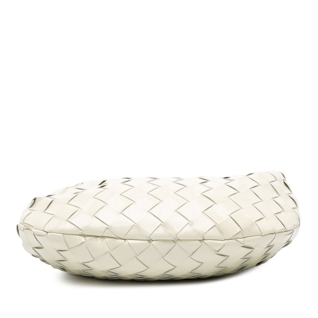 Bottega Veneta Mini Patent Intrecciato Jodie - Image 6