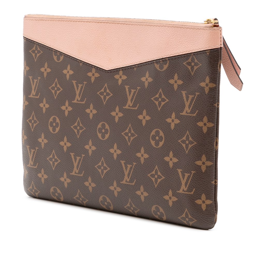 Louis Vuitton Monogram Daily Pouch - Back view