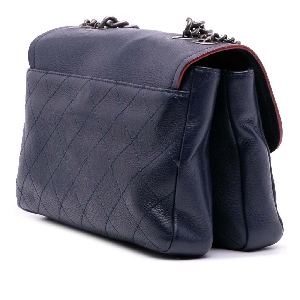 Chanel Paris-Greece Calfskin Archi Chic Flap - Back view