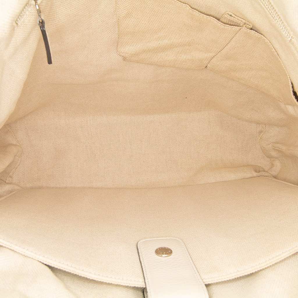 Gucci Leather Web Tote - 4