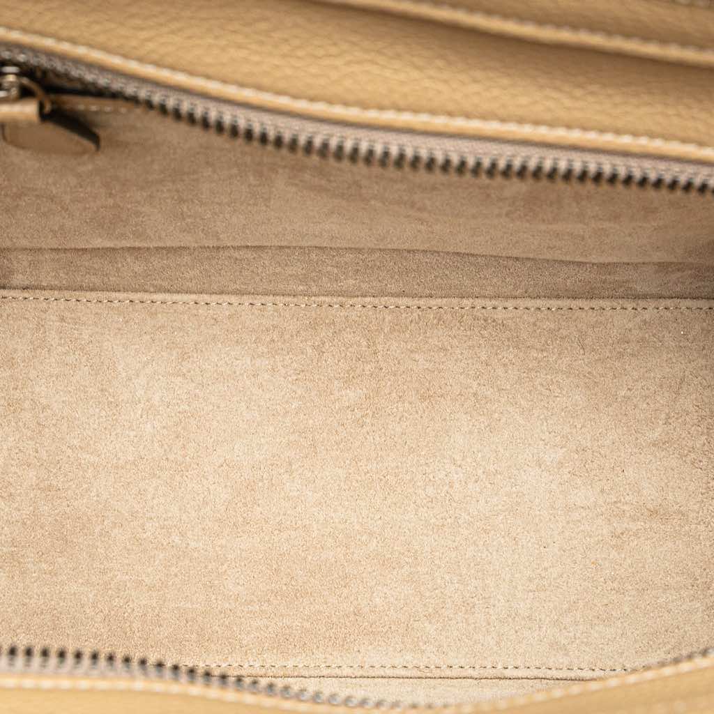 Celine Micro Drummed Calfskin Luggage Tote - 4