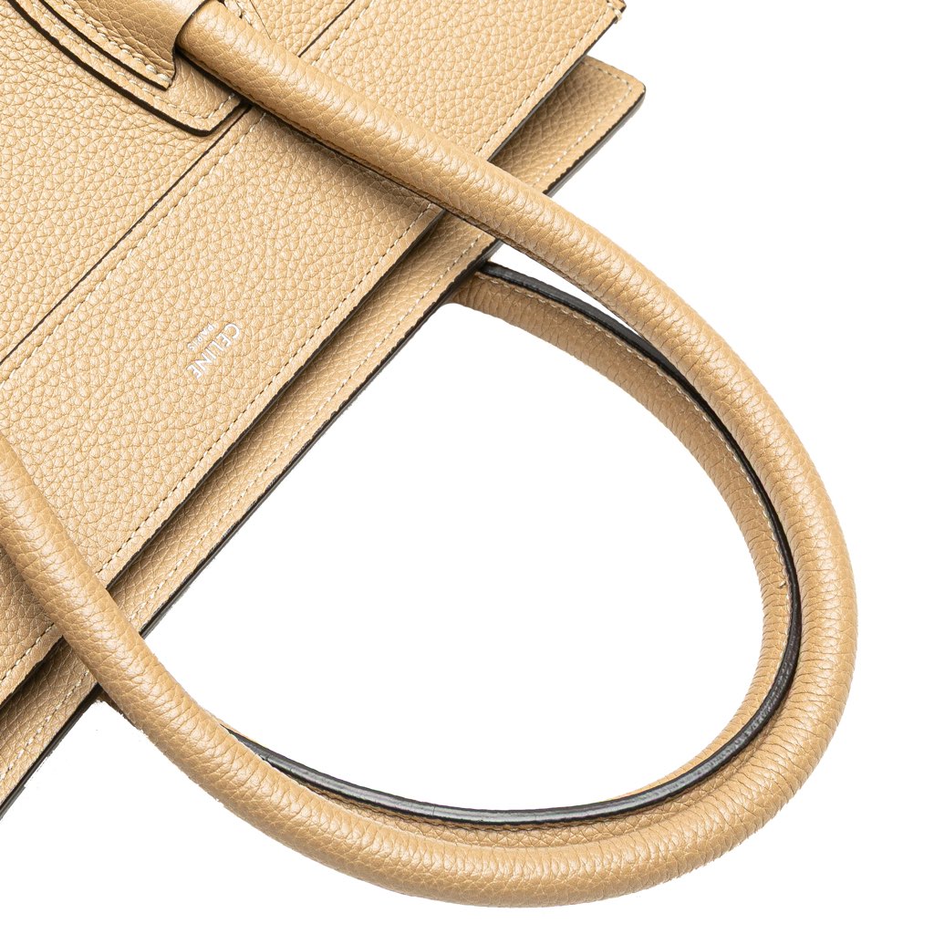 Celine Micro Drummed Calfskin Luggage Tote - Image 11