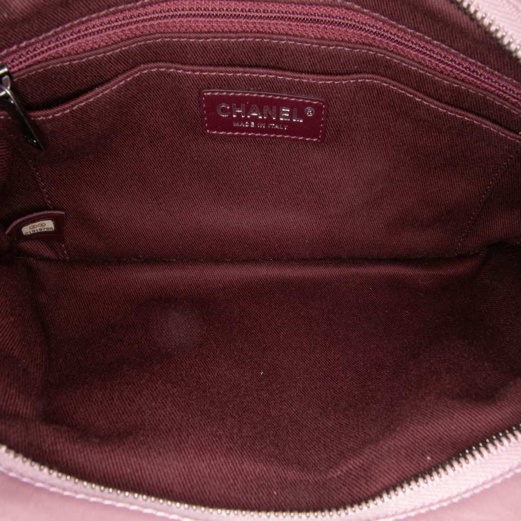 Chanel Quilted Glazed Calfskin Coco Pleats Clutch - 4