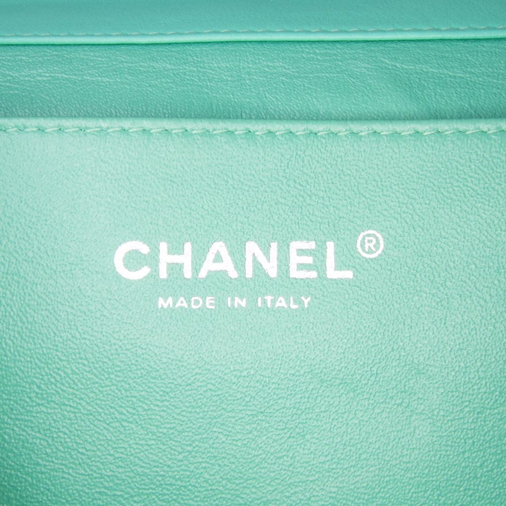 Chanel Quilted Patent New Clutch on Chain - 5