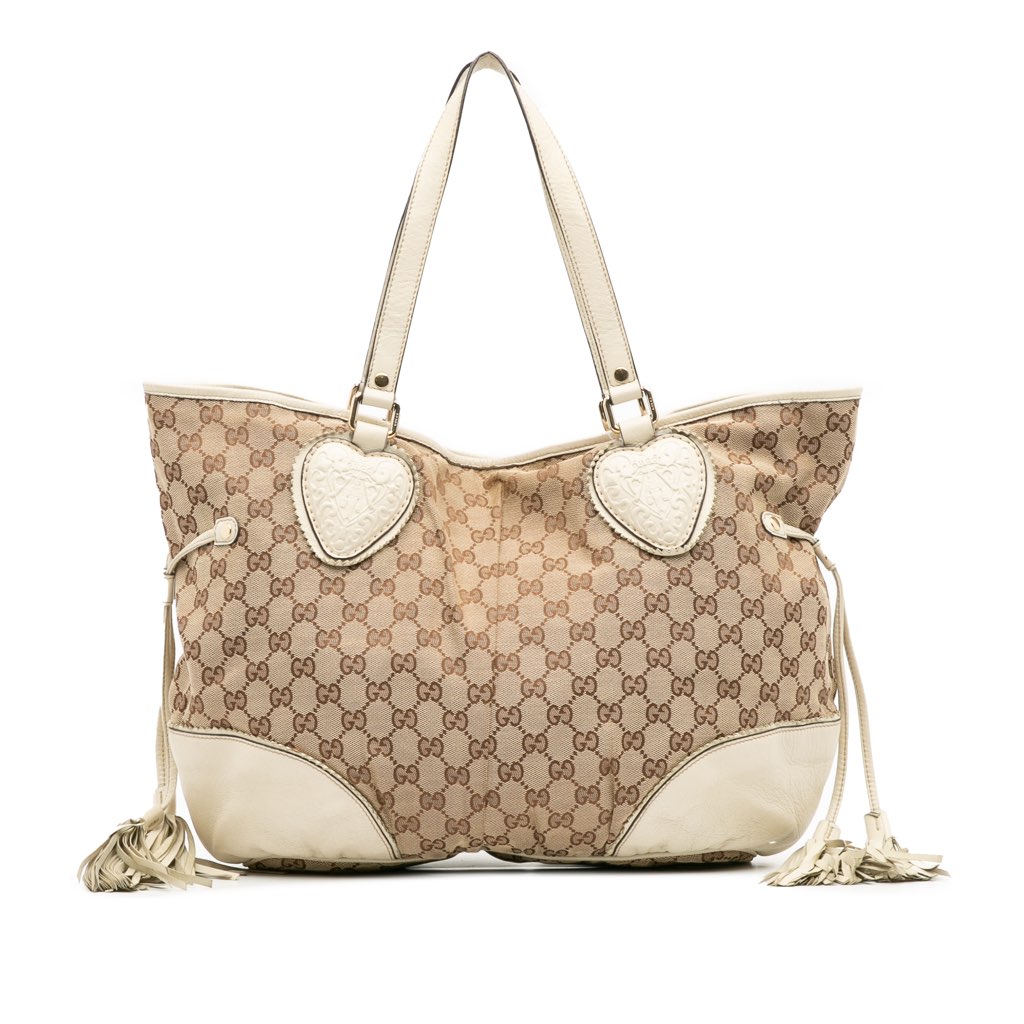 Gucci Large GG Canvas Tribeca Tote