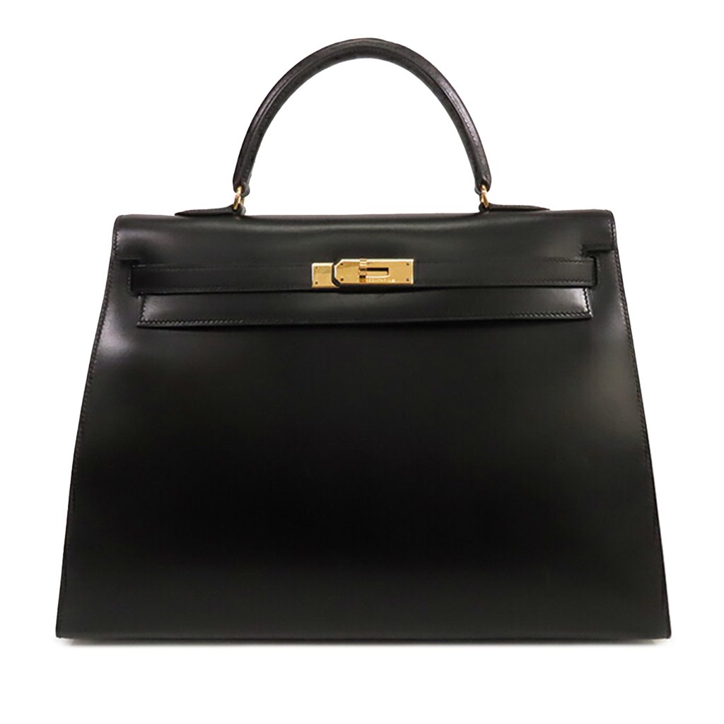 Hermès Box Calf Kelly Retourne 35