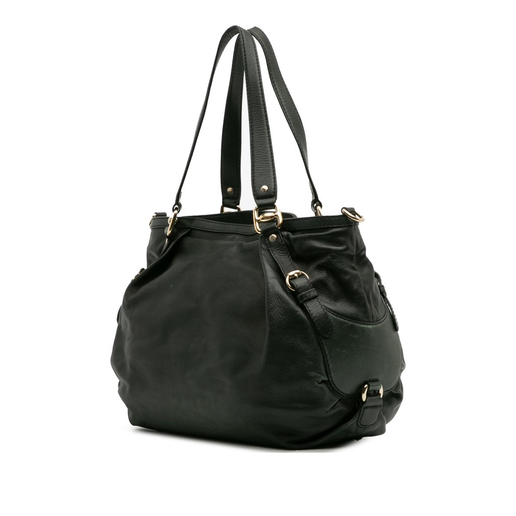 Gucci Leather Bridle Satchel - 2