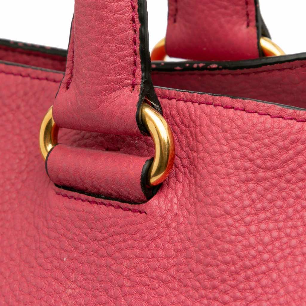 Prada Vitello Daino Open Convertible Tote - Image 13