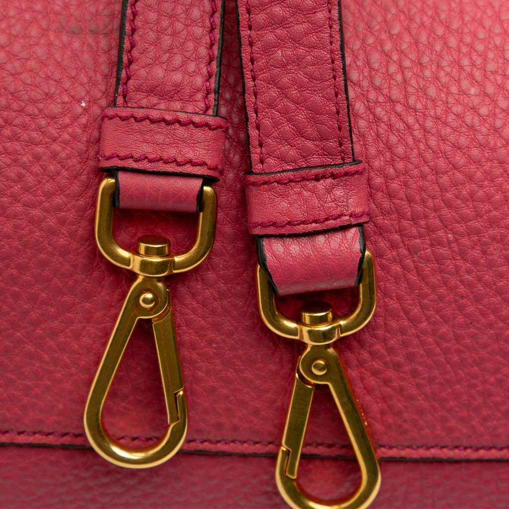 Prada Vitello Daino Open Convertible Tote - Image 11