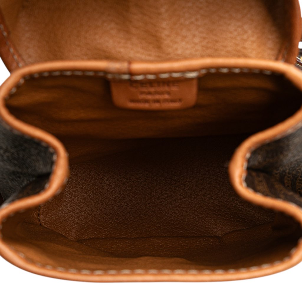 Celine Mini Macadam Coated Canvas Twin Backpack - 4