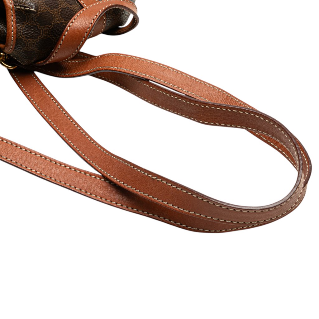 Celine Mini Macadam Coated Canvas Twin Backpack - Image 11