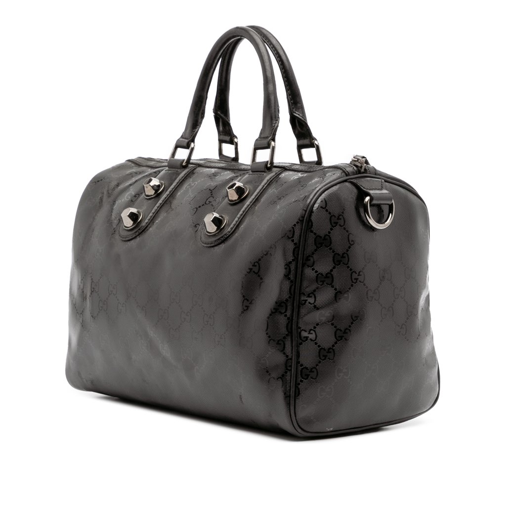 Gucci GG Imprime Boston Bag - Back view