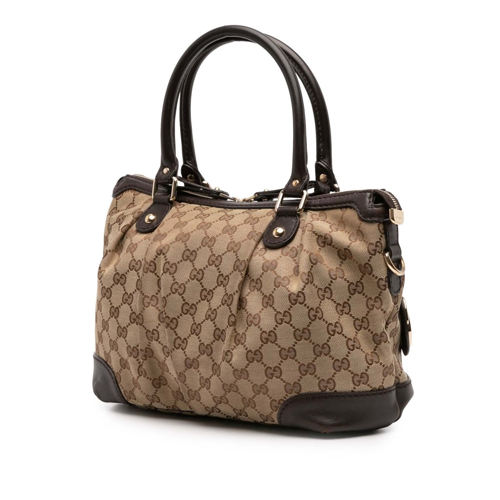 Gucci GG Canvas Sukey Satchel - 2
