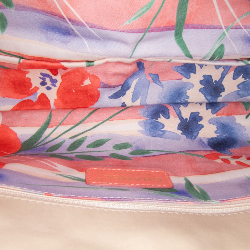 Chanel CC Straw Country Flap - 4