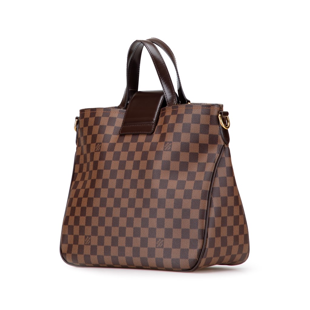 Louis Vuitton Damier Ebene Cabas Rosebery - Back view