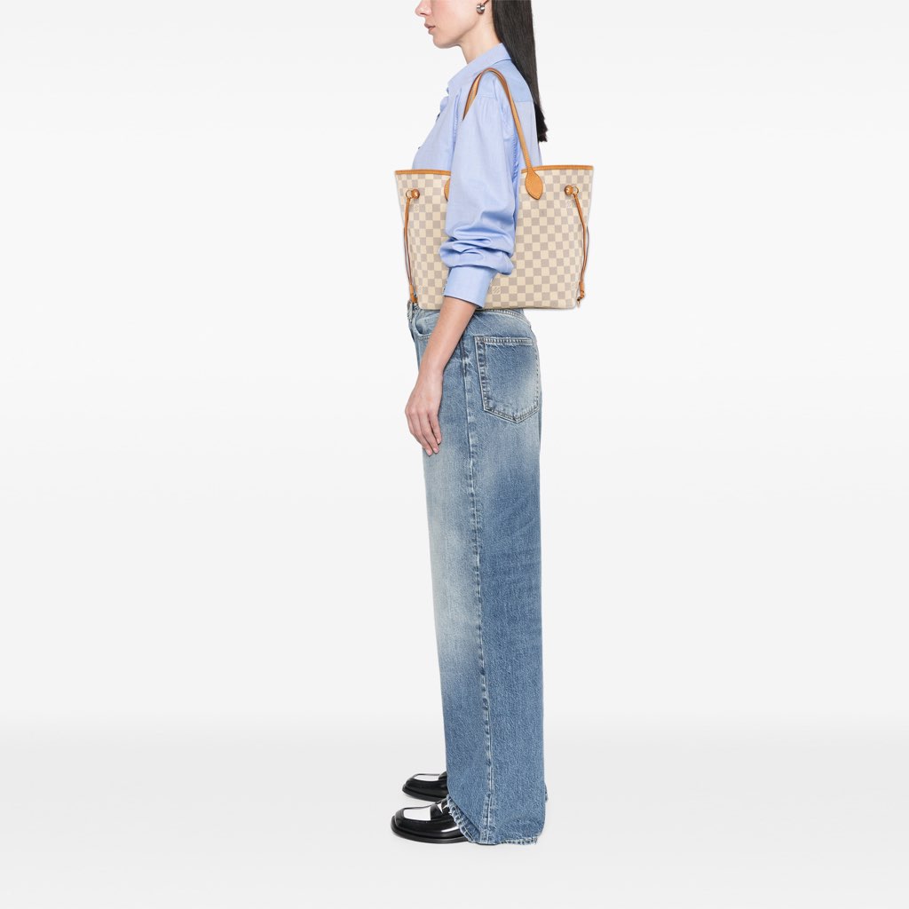 Louis Vuitton Damier Azur Neverfull MM - Image 15