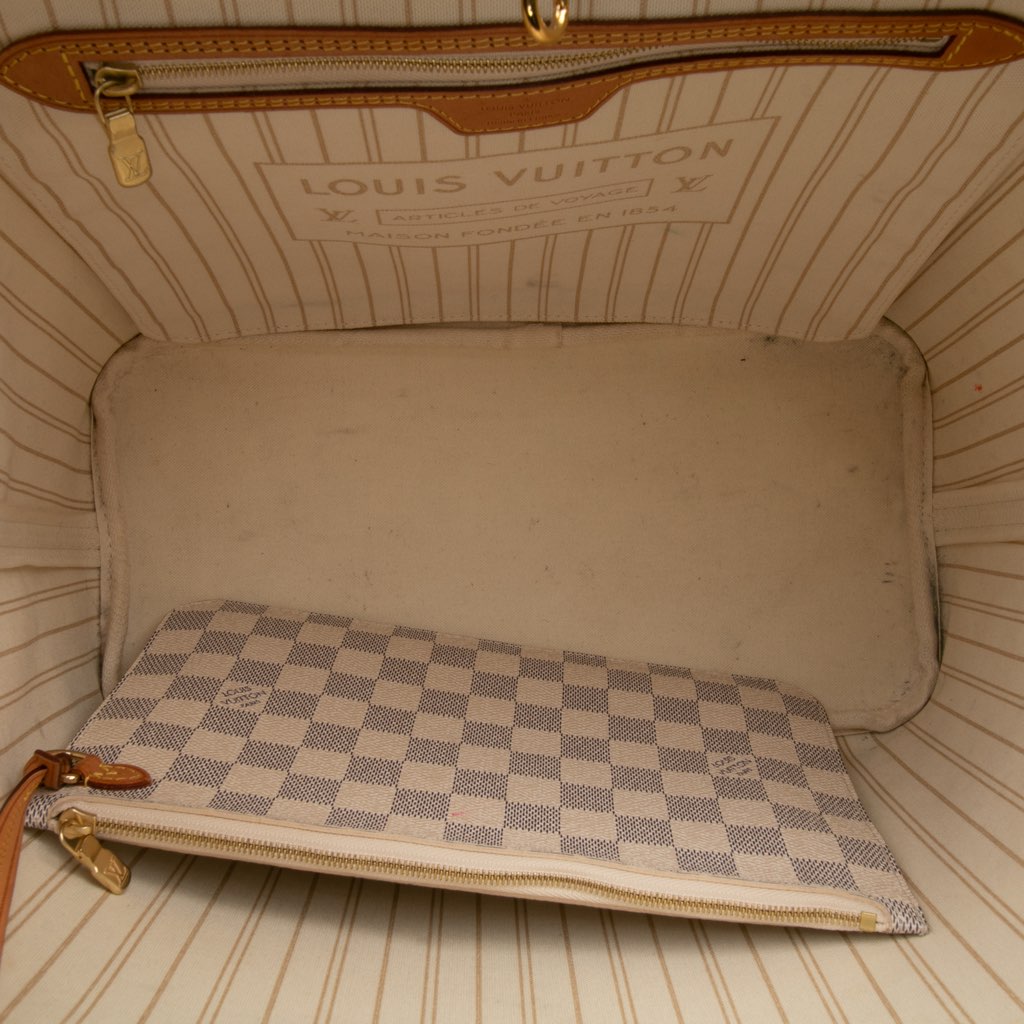 Louis Vuitton Damier Azur Neverfull MM - 4