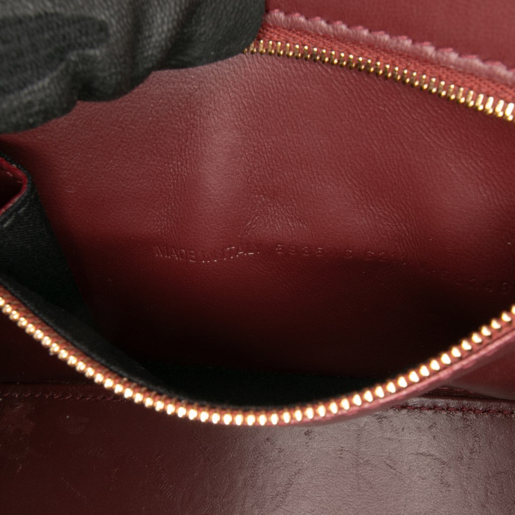 Balenciaga Small Croc Embossed Hourglass Top Handle Bag - 5