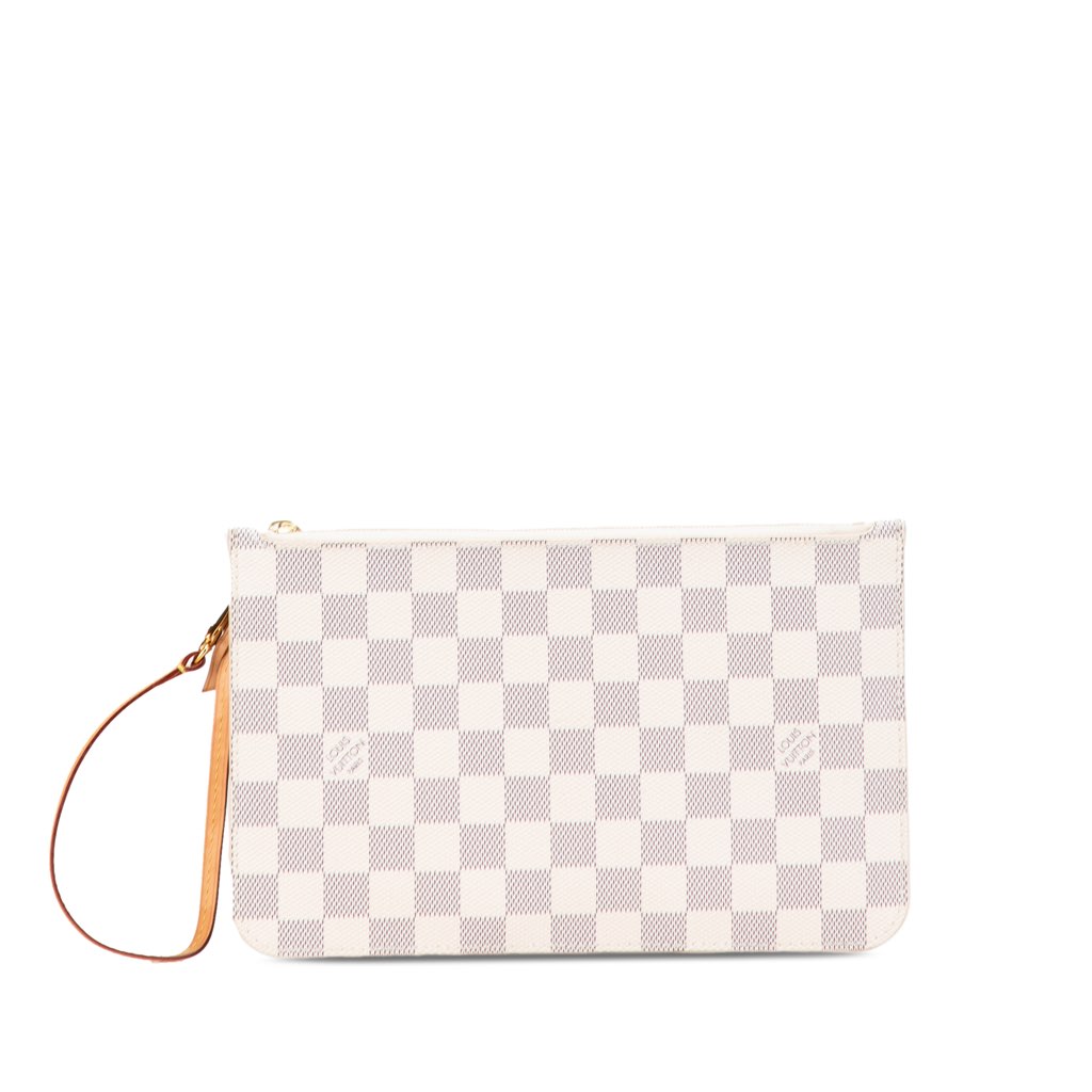 Louis Vuitton Damier Azur Neverfull Pouch MM