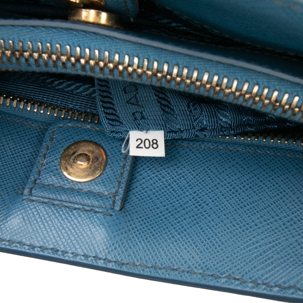 Prada Medium Saffiano Lux Galleria Satchel - Detail 1