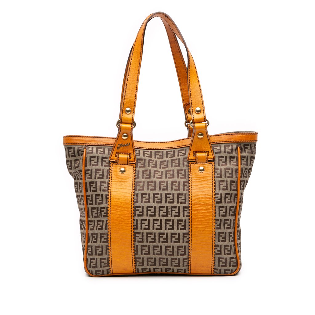 Fendi Zucchino Canvas Tote