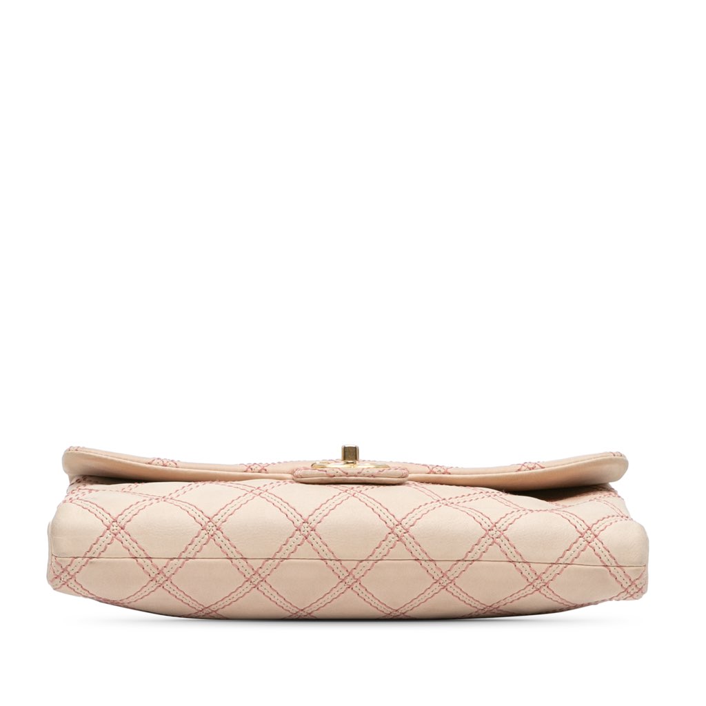 Chanel Jumbo Quilted Calfskin Triple Stitched Flap - 3